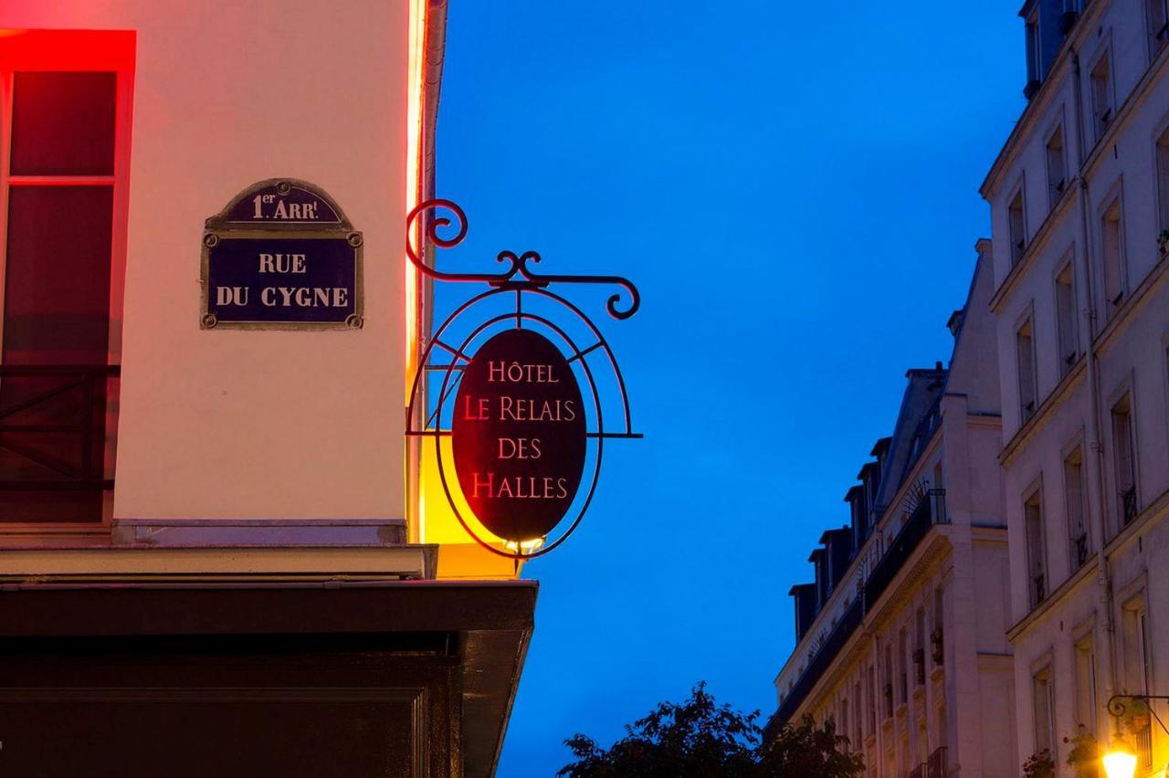 Hotel Le Relais Des Halles Paris Exteriör bild